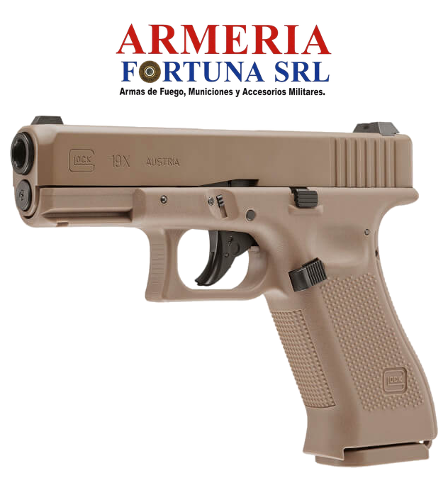 Glock 19X Coyote .177 BB