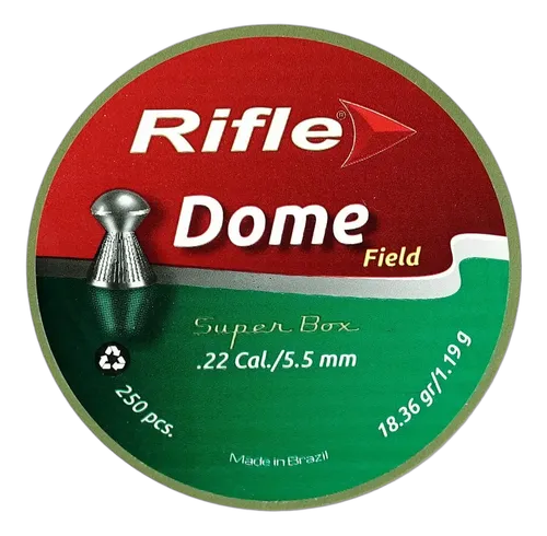 Perdigones Cal. .22 Rifle Dome Field