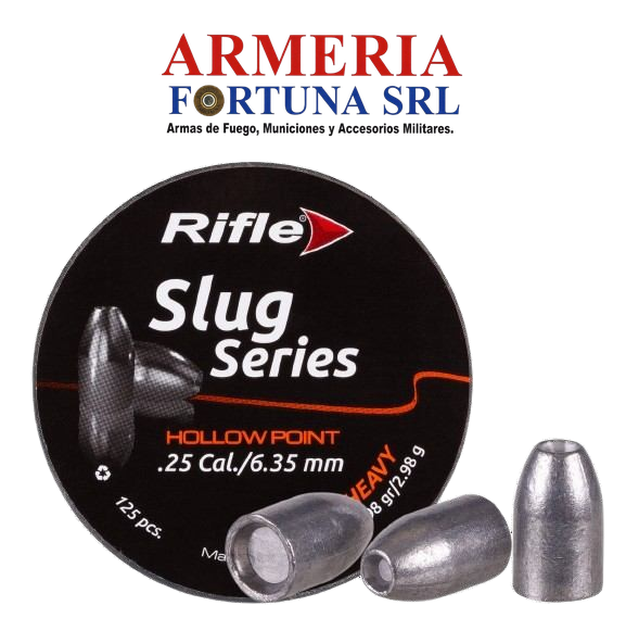 Slug Cal. .25 Rifle